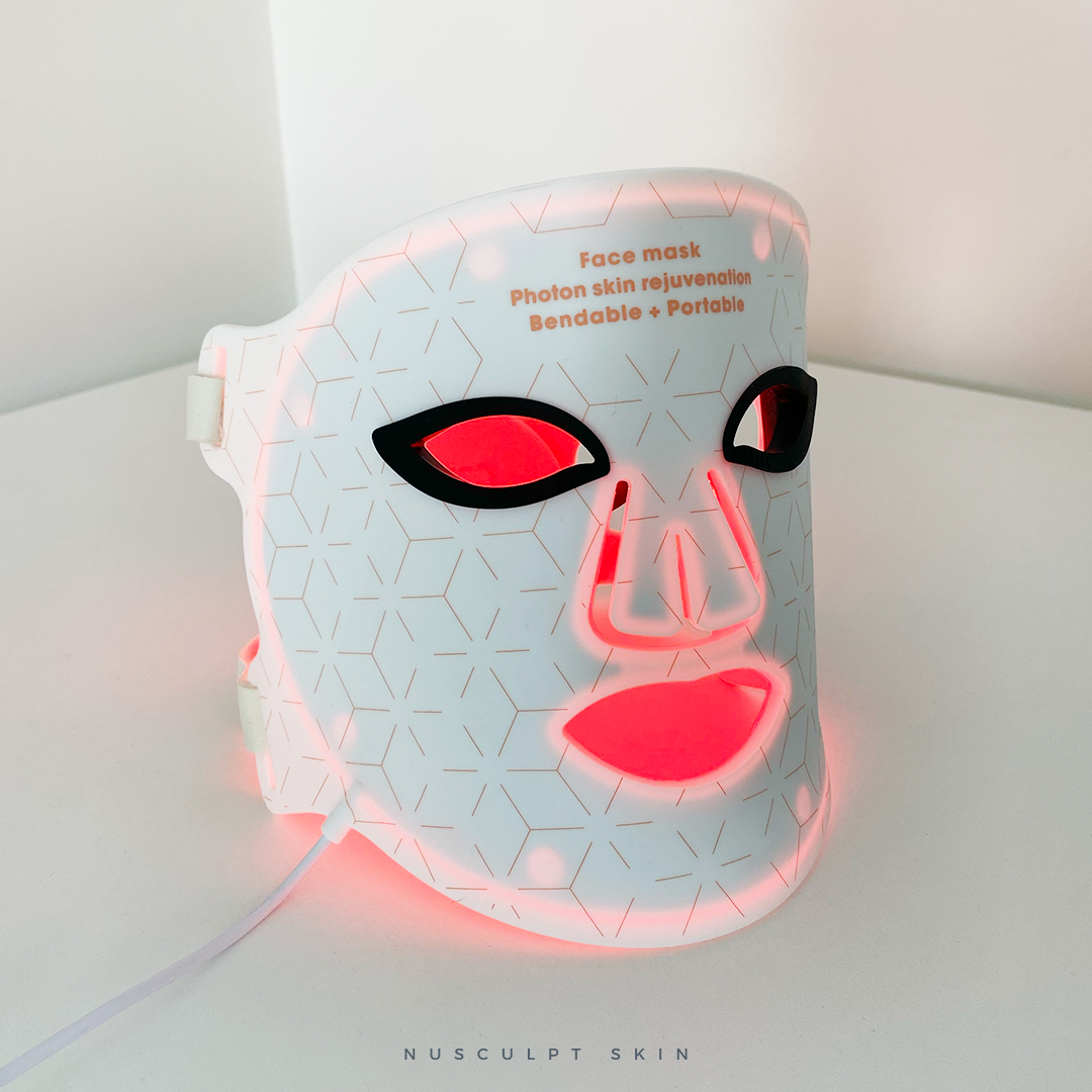 Glow LED Face & Chest Mask – NuSculpt Skincare
