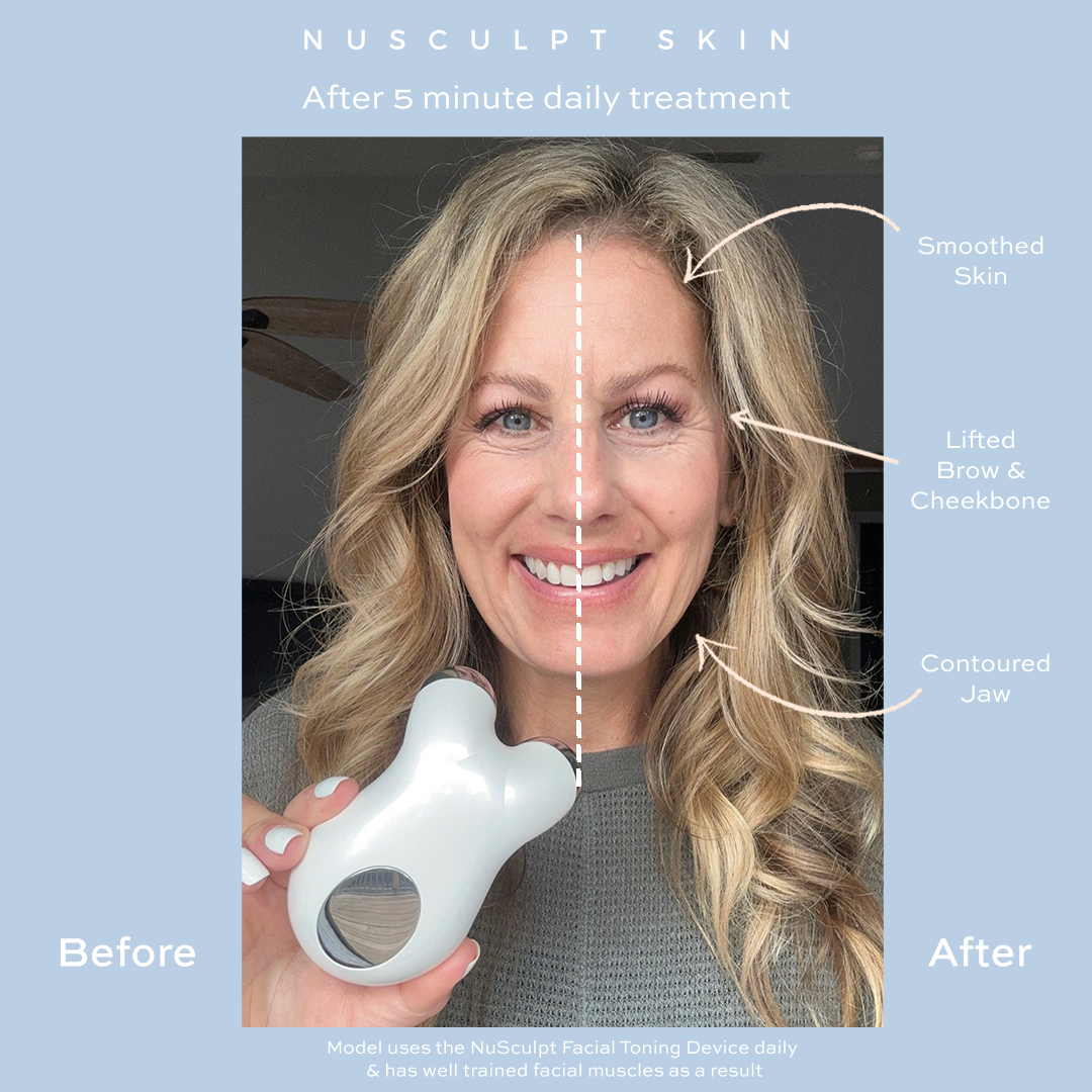 NuSculpt Toning Device with LED Light Therapy