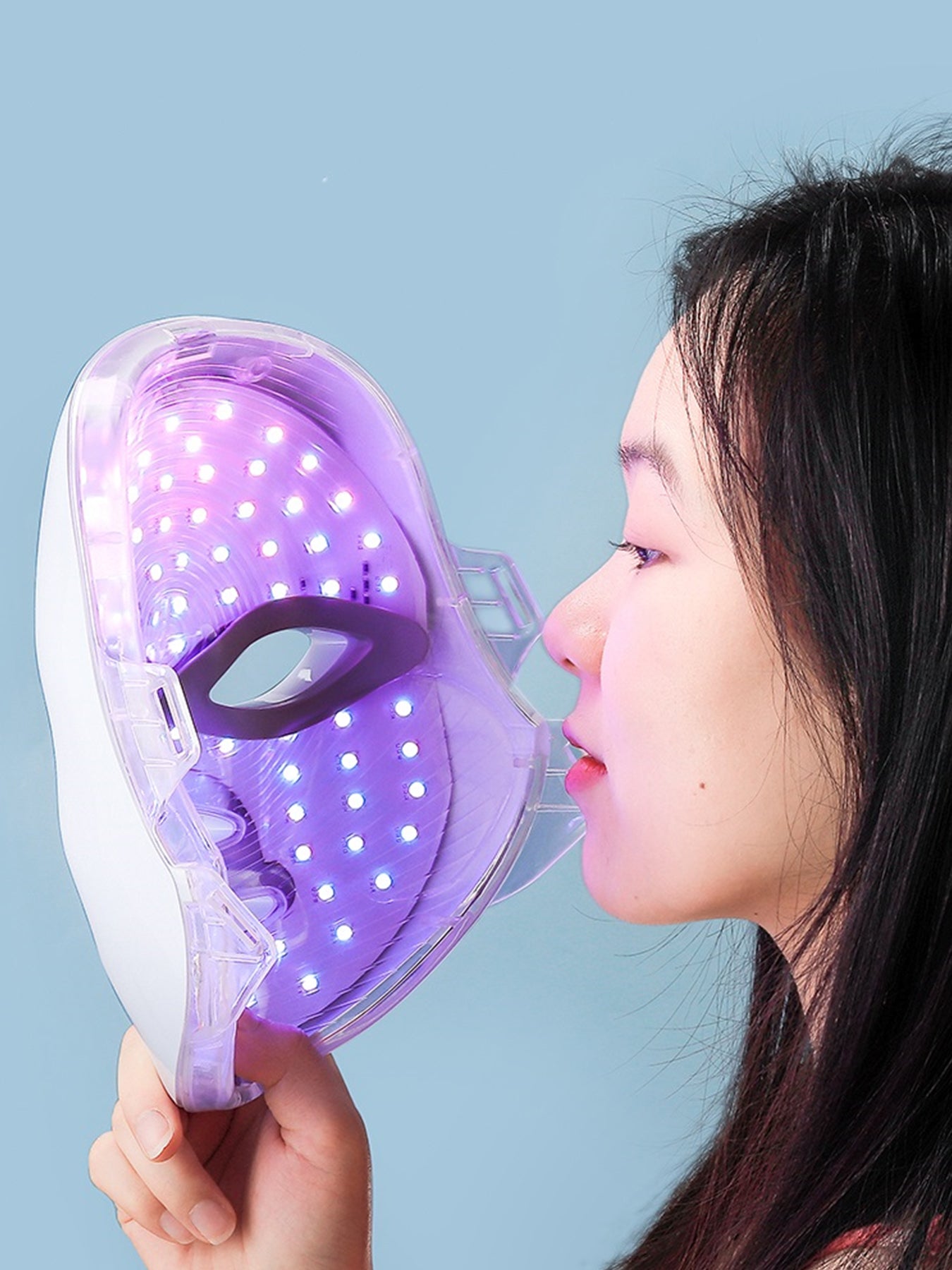 Full Coverage 7 Color Wireless LED Mask – NuSculpt Skincare